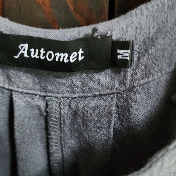 Women's Charcoal Denim Overalls - Picture 2 of 5